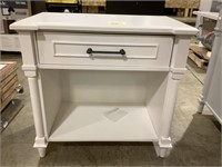 Bellmore Open Nightstand White 32x19x30 Scratches