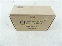Mighty Max Battery ML9-12 Appears New Untested