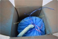Bag of Blue Colored Powder