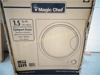 Compact Dryer Appears New In Box Untested 1.5 Cu.