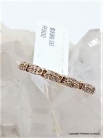 10kt Rose Gold Diamond Ring