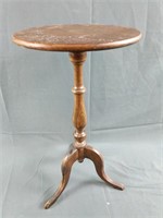 Round Wood Side Table