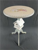 Hand-painted Round Side Table