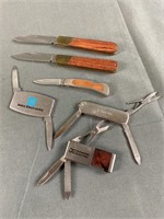 Assorted Pocket Knives Lot