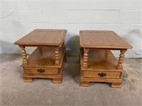 2 Ethan Allen Side Tables