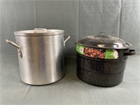 Lot of 2 Cooking Pots