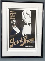 Framed Poster, "Joint Show 1986"
