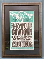 Framed Poster, "Wishful Thinking World Tour"