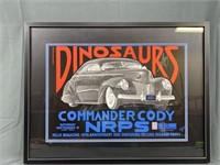 Dinosaurs Commander Cody NRPS Fillmore Poster