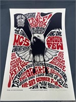 A Dance Concert Poster Signed by Gary Grimshaw