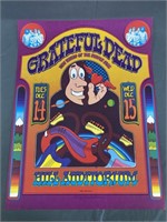 Grateful Dead Signed Gary Grimshaw Poster
