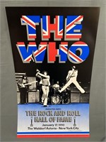 The Who Signed Gary Grimshaw Poster