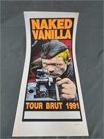Naked Vanilla Signed Kozik Poster