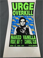 Urge Overkill Signed Kozik Poster