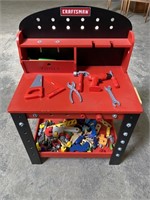 Kids Craftsman Work Bench & Tools