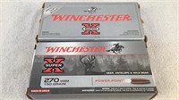 (35)Winchester Super X 270 Winchester