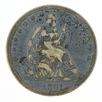 1861-S Seated Liberty Half Dollar