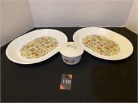 Corelle Platters & Covered Dish