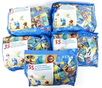 (5) Bags Of Disney Pixar Fun Packs (175 Total!)
