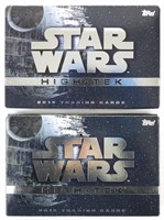 SIGNED Star Wars High-Tek Topps Cards