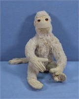 Vintage Mohair Stuffed Spider Monkey
