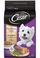 Cesar Small Breed Dry Dog Food 5 lb bag, and 2