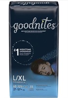 New 2-pack GoodNites Bedtime Bedwetting Underwear