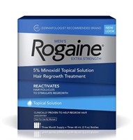 New Men’s Rogaine 3-month supply, extra strength,