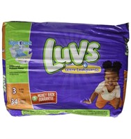 New 2-packs Luvs with Ultra Leakguards, Size 3