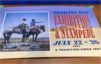 Medicine Hat Stampede Poster July 22-26 1992
