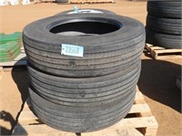 3 - Used 275/80R 24.5 Tires #