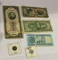 Foreign Currency 
China, Japan and Iraq 
France