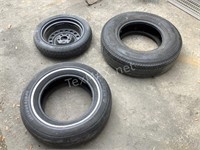 1-Maxis Spare Tire,1-Shield an d 1- Turanza Tire