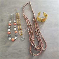 (3) Fall Inspired Fashion Necklaces