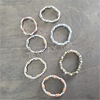 (7) Animal Print Bracelets