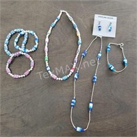 (2) Necklaces and (4) Bracelets