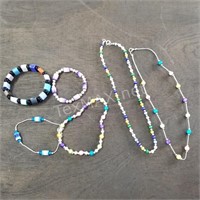 (4) Bracelets and (2) Necklaces