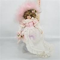 "Playing Dress-Up" Porcelain Doll