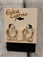 New Erica Lyons Hoop Earrings