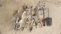 Assorted gear pullers and more