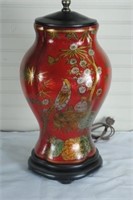 Red Asian Style Lamp