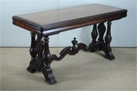 Mahogany Console or Library Table