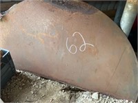 5' oval welding table (no legs)