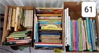 Lot of (3) Boxes of Children's Books