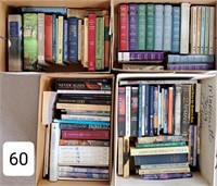 Lot of  (4) Boxes of  Hardback Books