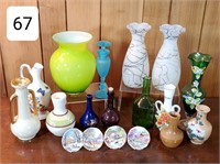 (2) Box Lot of Decorative Vases