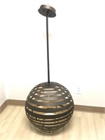 Metal Sphere Pendant Light Fixture 23" Sphere