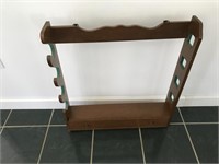 4 Gun Maple Gun Rack