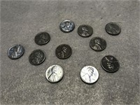 11 Wartime Steel Pennies