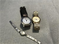 2 Men's Watches & 1 Ladies Watches